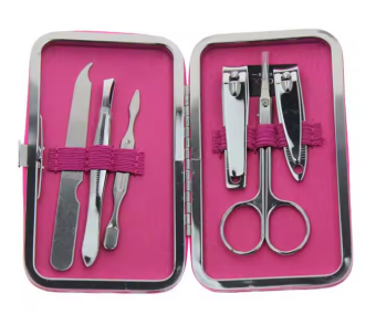6-in-1 Luxury Travel Nail Care Kit 
