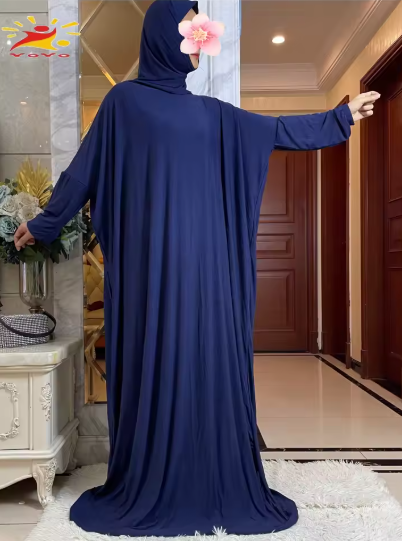 One-Piece Hooded Prayer Abaya