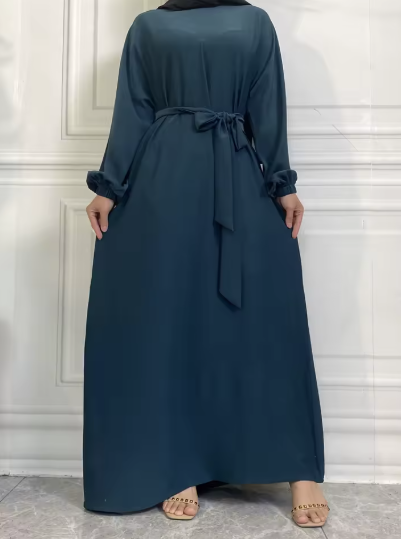 Simple Moroccan Kaftan Abaya Dress