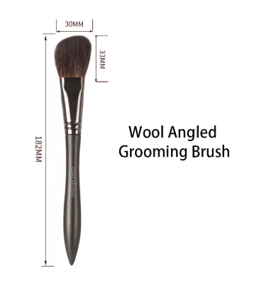 CHICHODO Wool Angled Grooming Brush