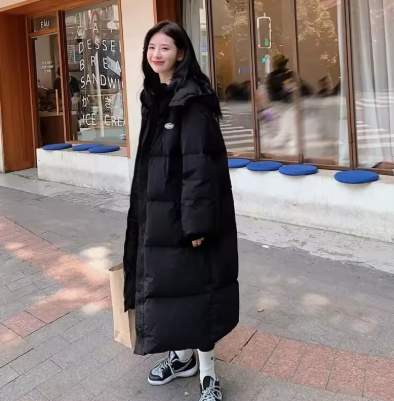Womens Long Hooded Puffer Coat Oversized Winter Jacket