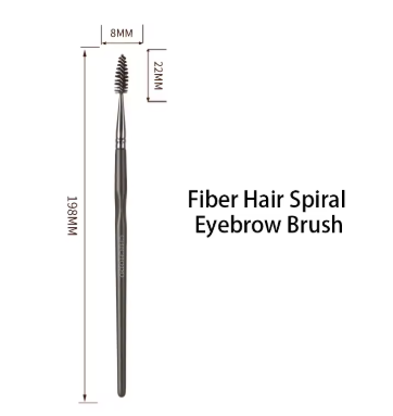 CHICHODO Fiber Hair Spiral Eyebrow Brush